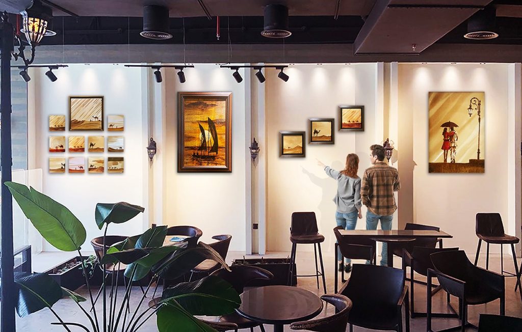 lavish restaurant & art gallery dubai jumeirah